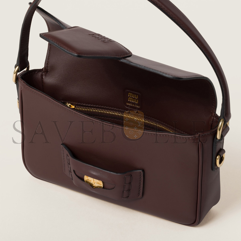 MIU MIU PENNY LEATHER BAG 5BD270 (23*13.5*5cm) MIU MIU PENNY LEATHER BAG 5BD270 (23*13.5*5cm)